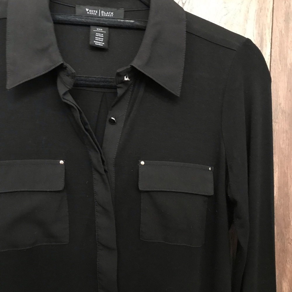 White House Black Market Black top - Picture 7 of 10
